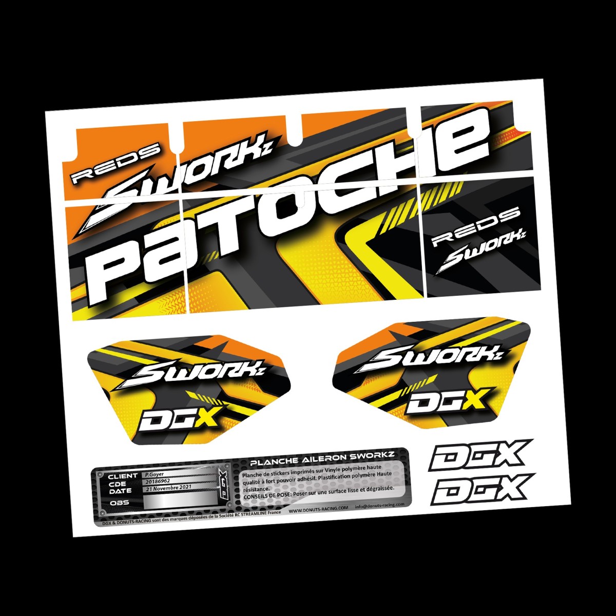 Skin personalizzate per alette (2) - Colore