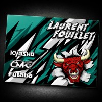 Placa de ajuste personalizada de 1/10 - 400x340mm
