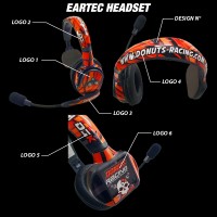 Skin casque de communication - Fluo