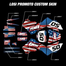Skin personalizzata Losi Promoto