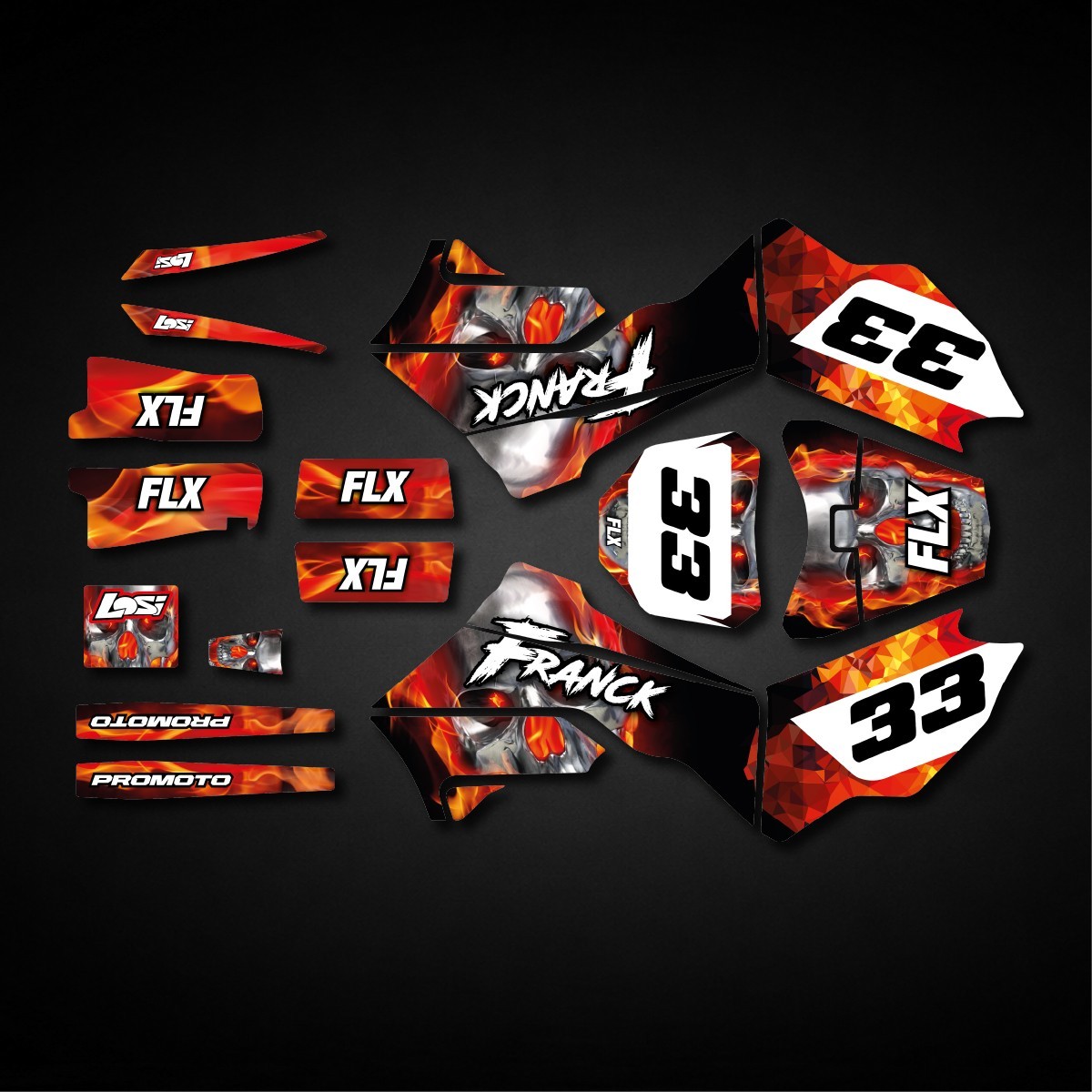 Skin personnalisé Losi Promoto