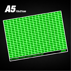 Stickers met CST-olietemperatuurklassen voor schokdempers (A5)