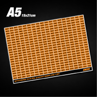 Etiquetas de grados de aceite CST para amortiguadores (A5)