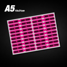 Languettes de clips de carrosserie personnalisables (20)