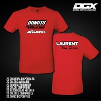 Camiseta de cuello redondo personalizable