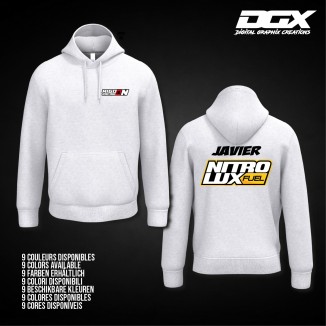 ECO-hoodie met capuchon, personaliseerbaar