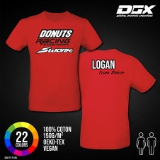 Camiseta de cuello redondo personalizable
