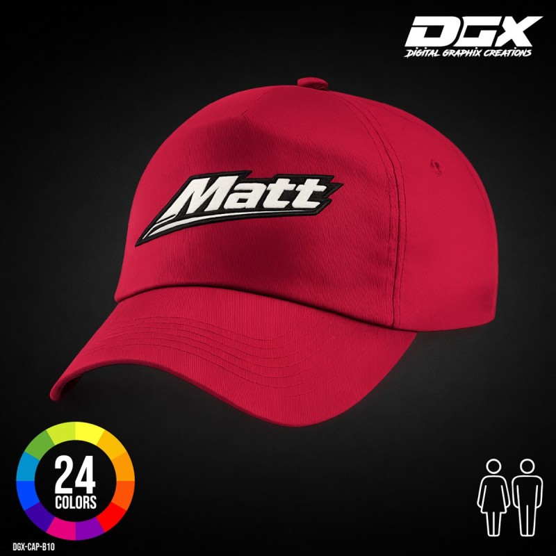 Boné de basebol personalizável